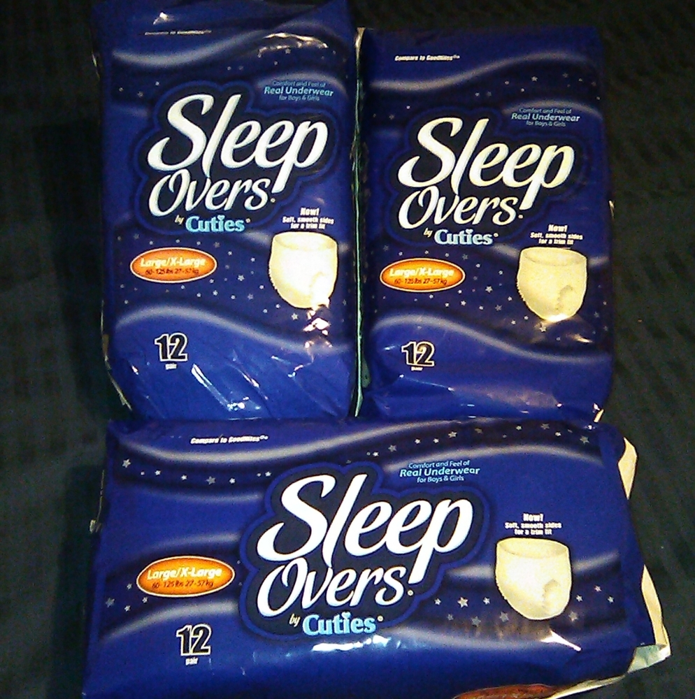 4 pack-Sleep Over Pull-ups